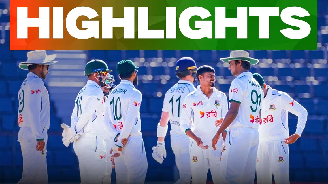 Bangladesh beat Ireland by an innings and 47 runs | 1st Test Highlights