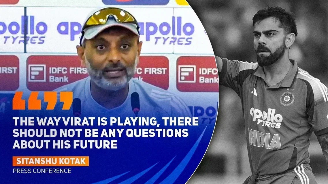 'Why talk about Virat Kohli's future?' : Batting coach Sitanshu Kotak shuts down noise