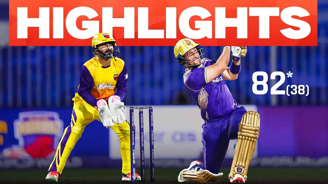 Abu Dhabi Knight Riders beat Sharjah Warriorz by 39 runs | Match 2 Highlights
