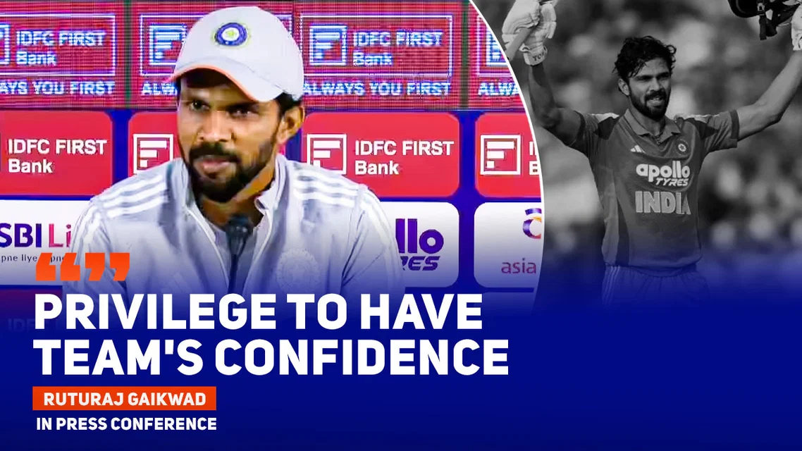 'Coach told me to enjoy the game': Ruturaj Gaikwad after India's defeat in the 2nd ODI