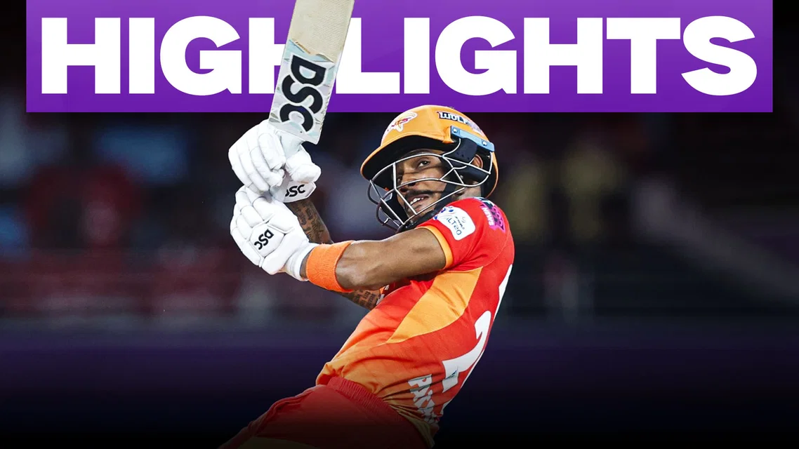 Gulf Giants beat Dubai Capitals by 4 wickets | Match 5 Highlights