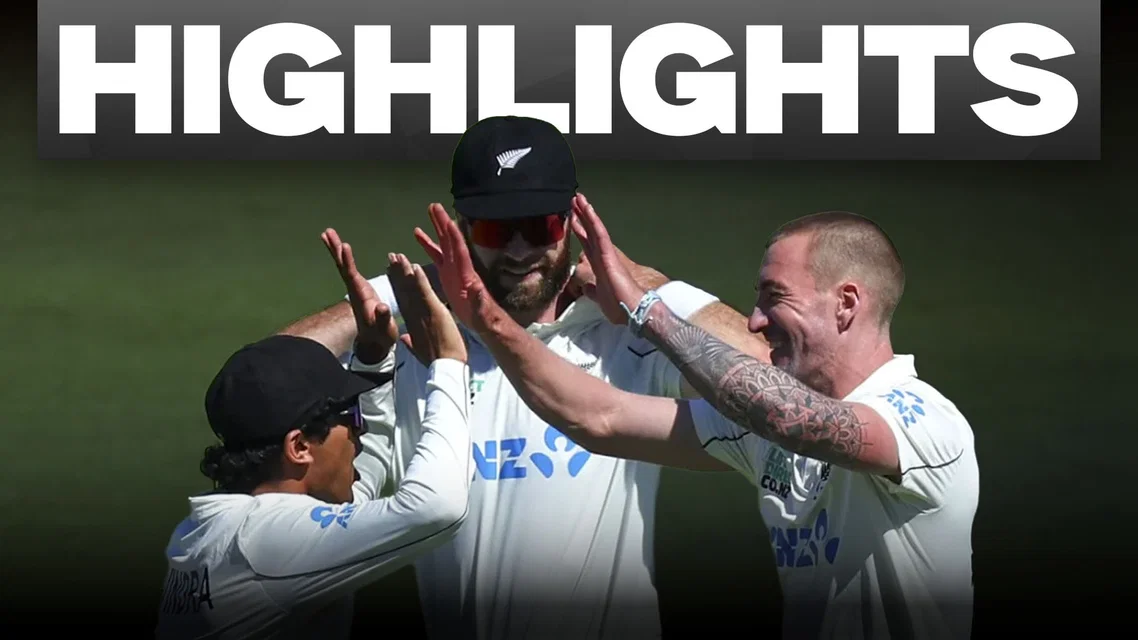 New Zealand trail West Indies by 181 runs | 2nd Test, Day 1 Highlights