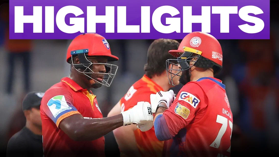 Dubai Capitals beat Gulf Giants by 6 wickets | Match 23 Highlights