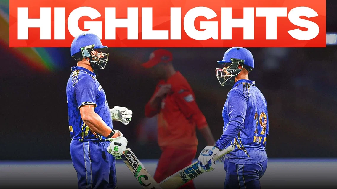 MI Emirates beat Gulf Giants by 8 wickets | Match 26 Highlights