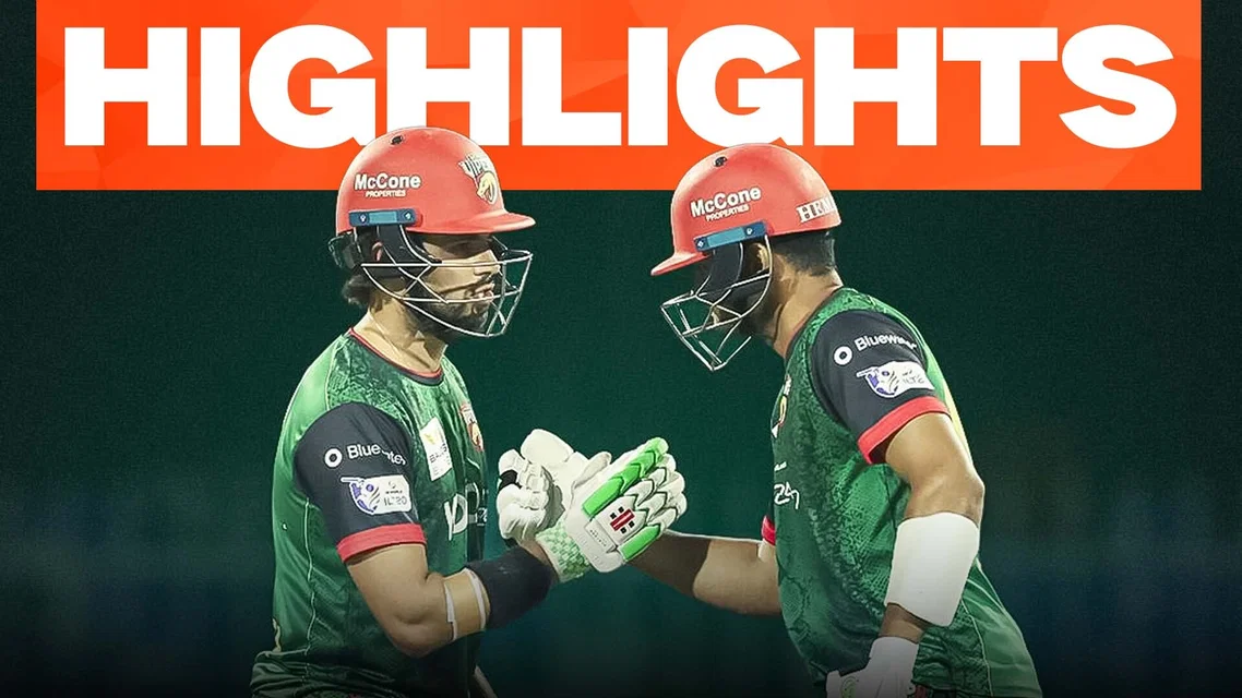 Desert Vipers beat Sharjah Warriorz by 5 wickets | Match 28 Highlights