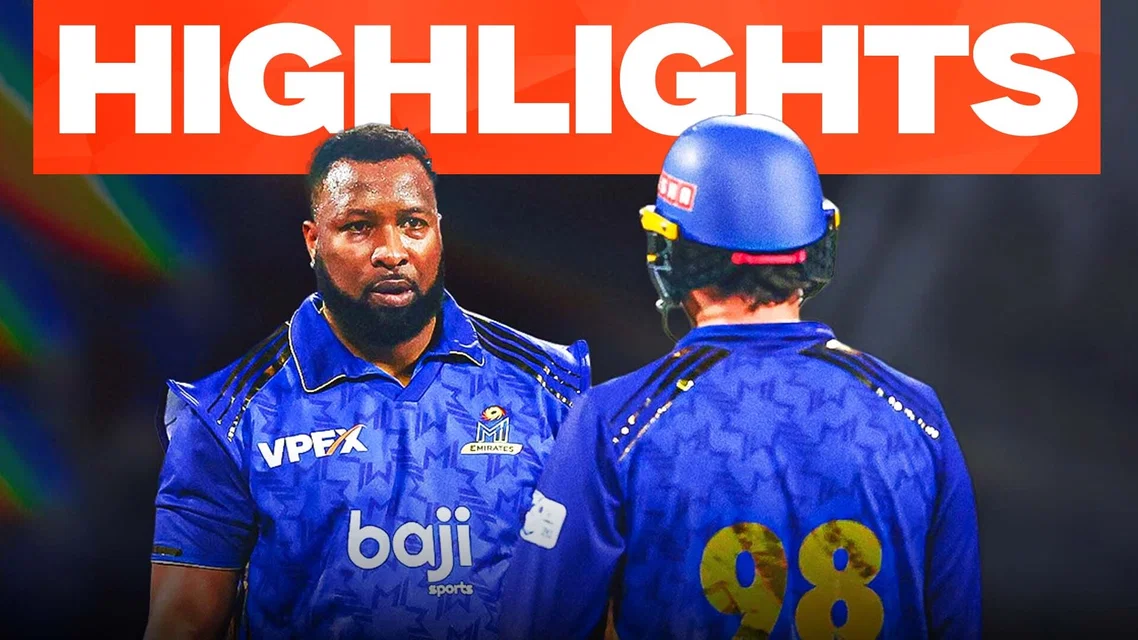MI Emirates beat Dubai Capitals by 8 wickets | Match 29 Highlights