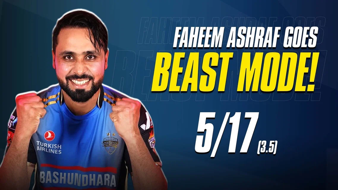 Faheem’s BPL Madness! 5 Wickets Straight Away | Highlights
