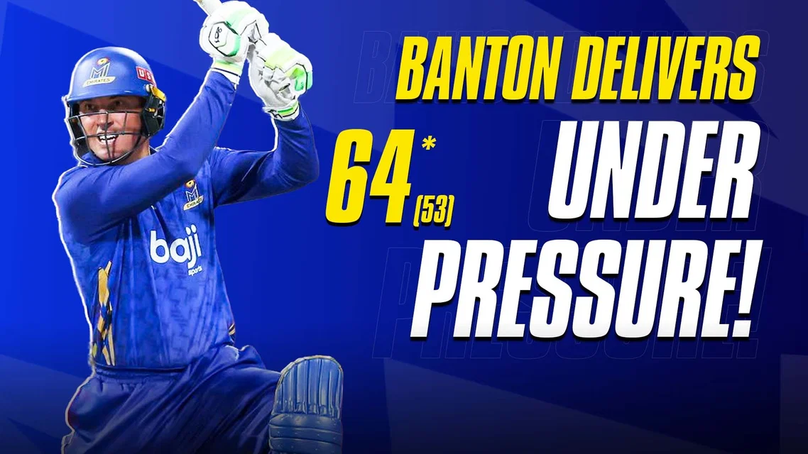 Tom Banton’s Match-Winning Knock! | Highlights