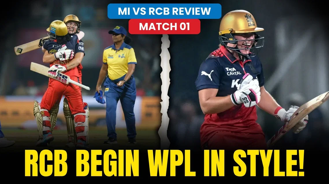 Thriller! Nadine de Klerk powers RCB past MI to start their WPL campaign | WPL 2026 Match 1 Review 