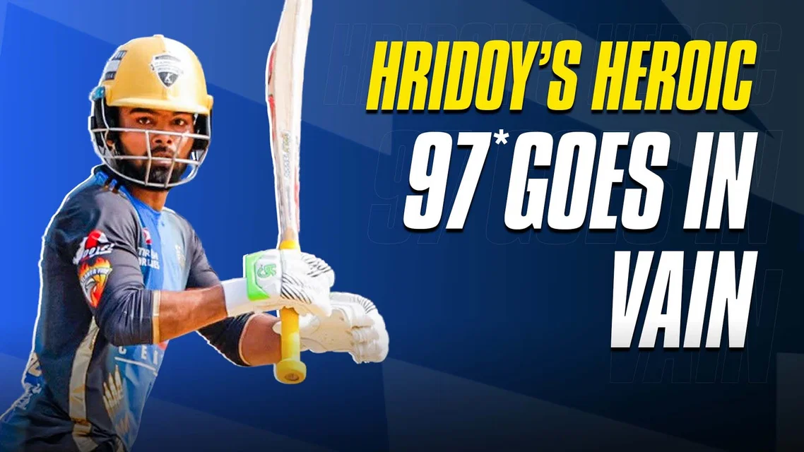 Towhid Hridoy’s Sensational 97 Off 56 Balls | Highlights