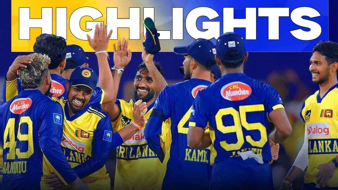 Sri Lanka Storm Back to Level Series 1–1 in Rain-Hit Game | Full Highlights