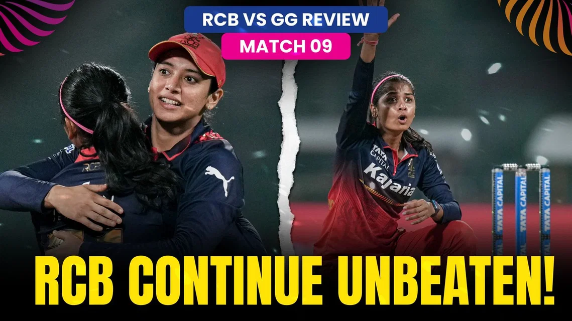 Radha, Ghosh Lead RCB Recovery as Patil’s Five-For Sinks GG | RCB v GG Match Review