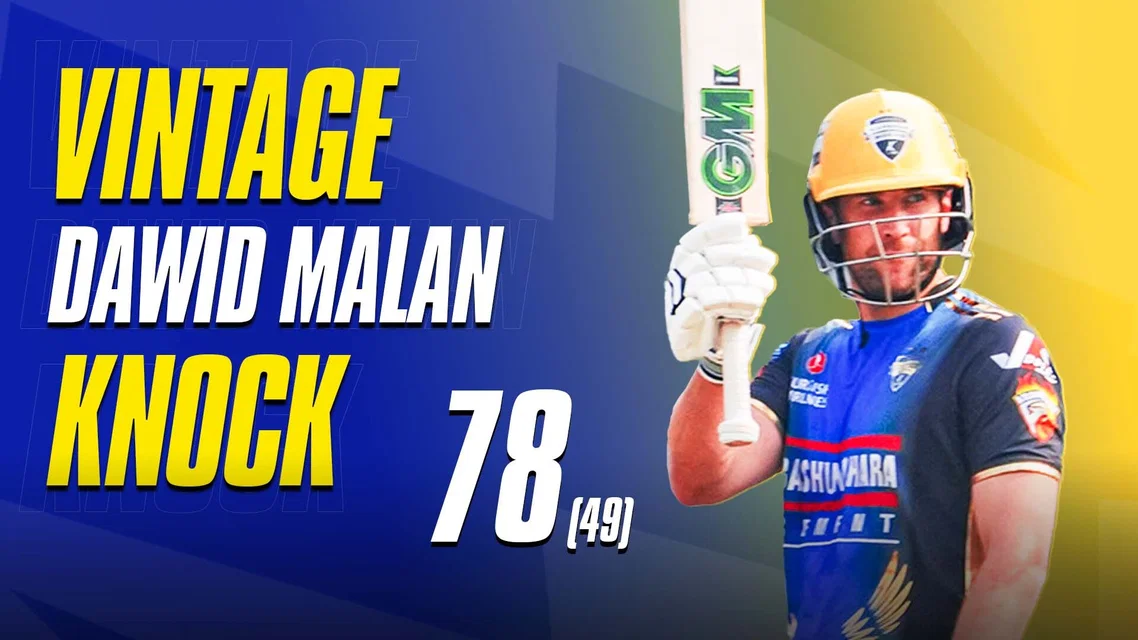 Dawid Malan Unleashes Mayhem with the Bat | Highlights