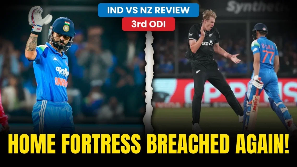 Kohli’s Ton in Vain as Mitchell, Phillips Power NZ to Historic Series Win | Match Review