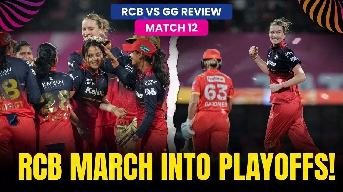 RCB Seal Playoff Spot With Fifth Consecutive Victory | Match Review