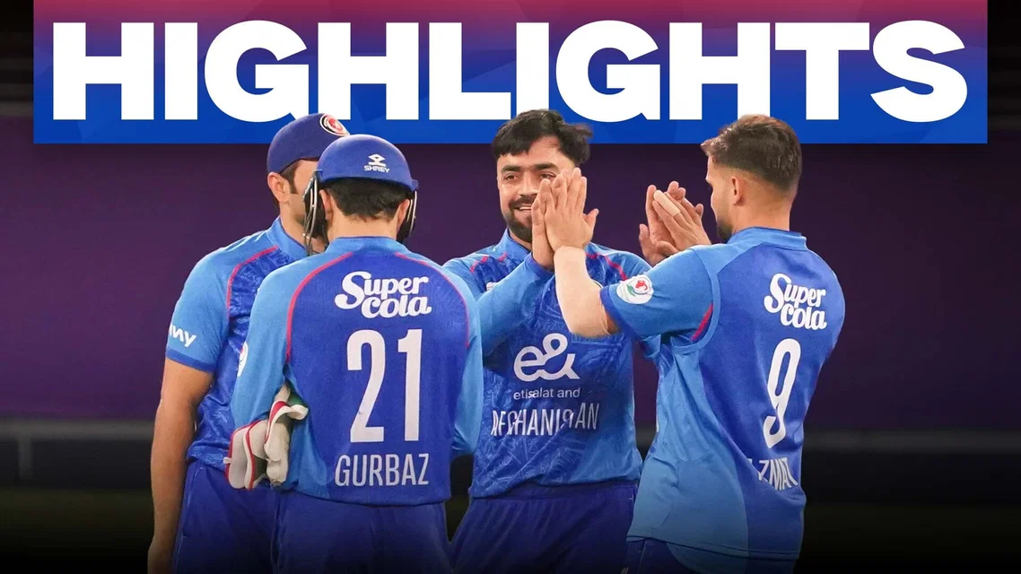 AFG Cruise to Victory in T20I Opener Against WI | Match Highlights