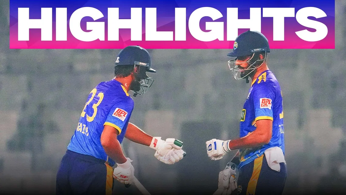 Chattogram Royals beat Rajshahi Warriors by 6 wickets | Qualifier 1 Highlights