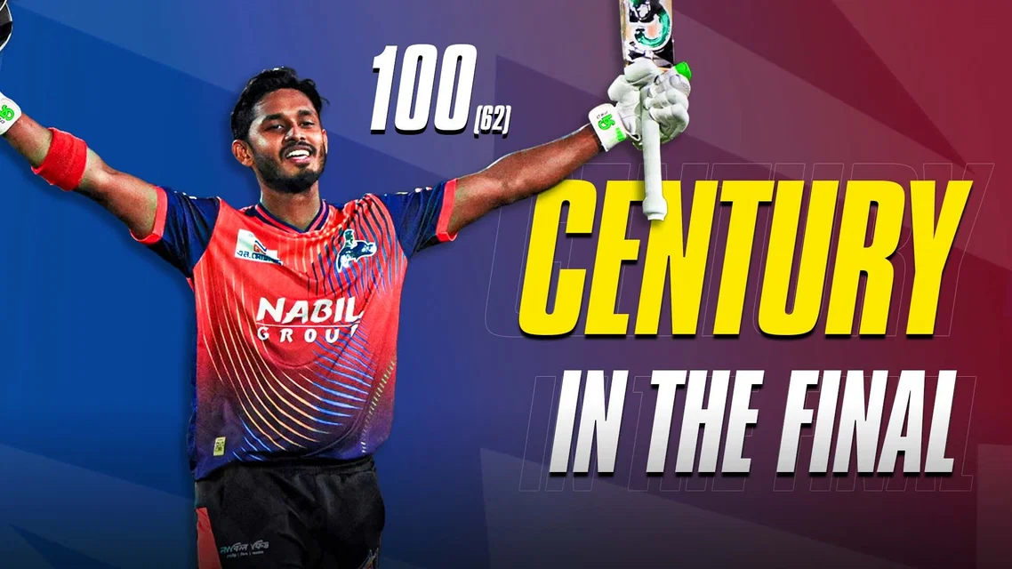 Century in the Final: Tanzid Hasan steals the show 💯 | Highlights