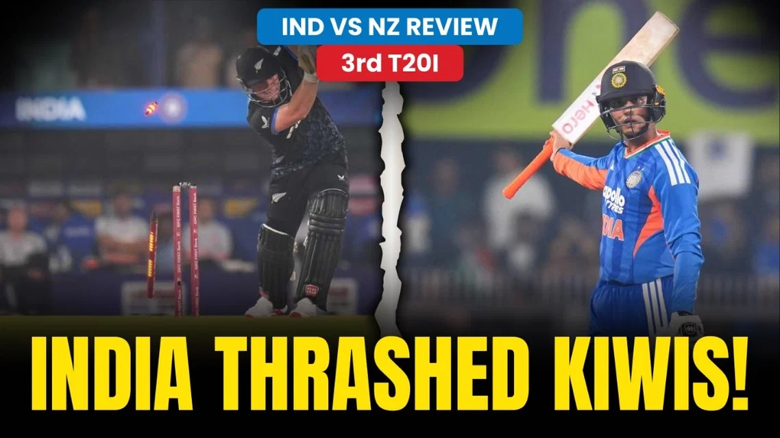 Abhishek Sharma blasts a 14-ball fifty as India seal the series | Match Review