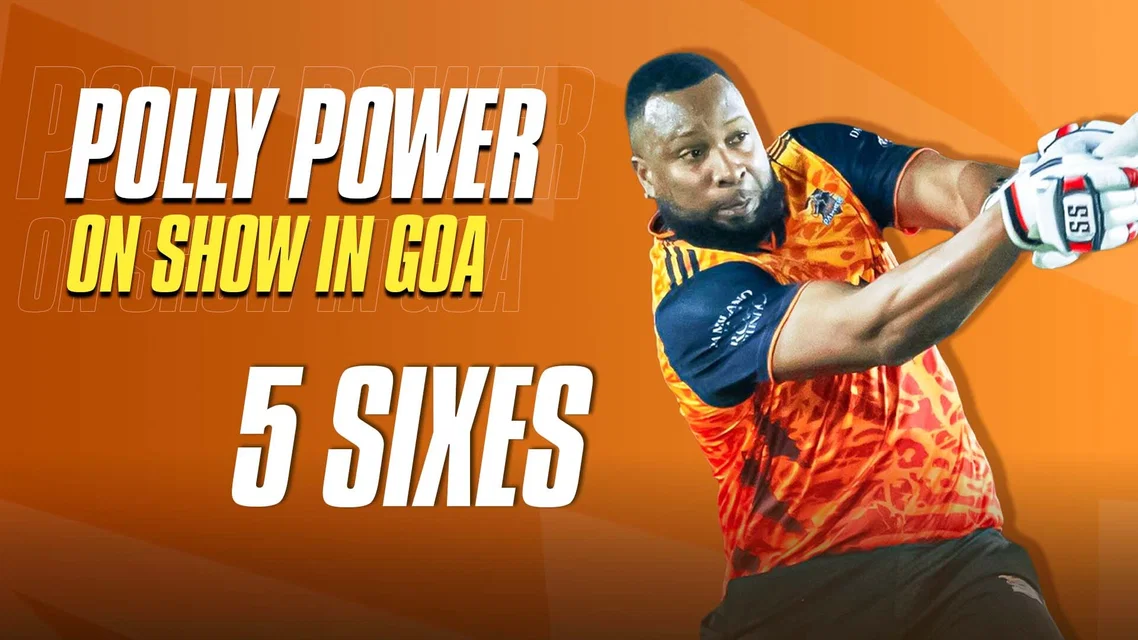 Six-hitting Pollard goes berserk with 5 maximums | Highlights