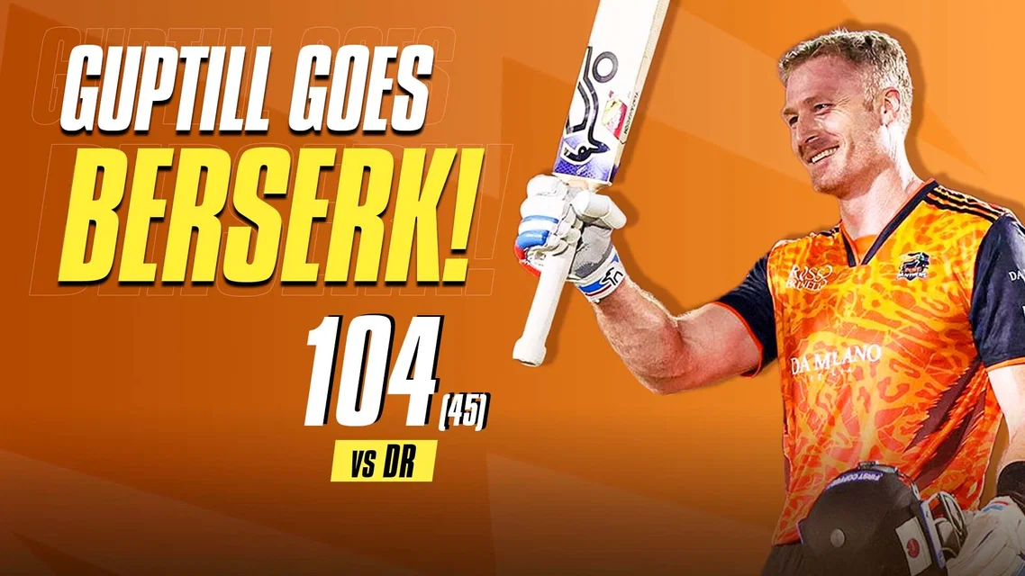 104 Off 45! Absolute destruction from Martin Guptill | Highlights
