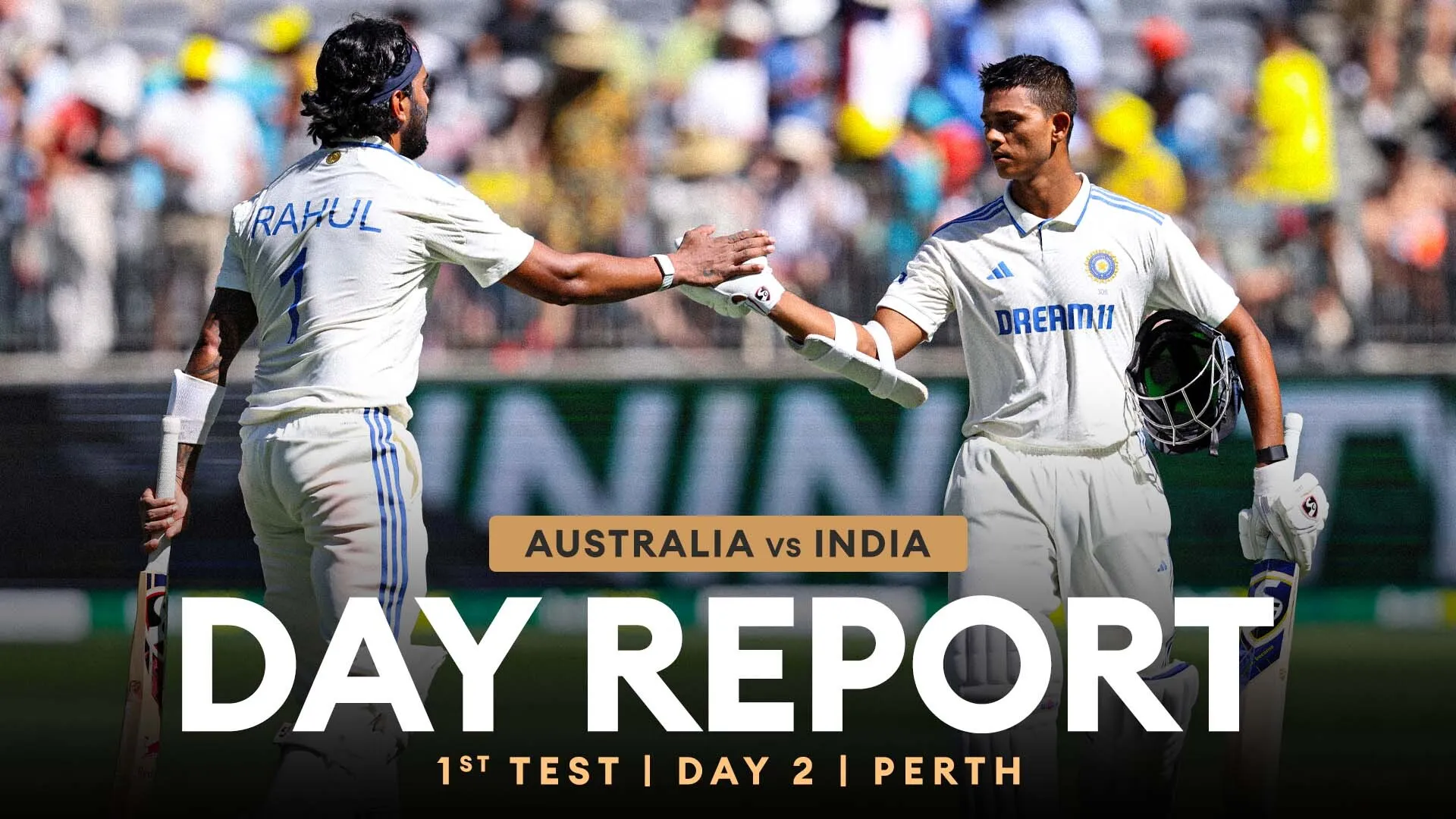AUS v IND, 1st Test, Day 2: 'Perth'fect KL and Jais'WALL' show put IND in a commanding position