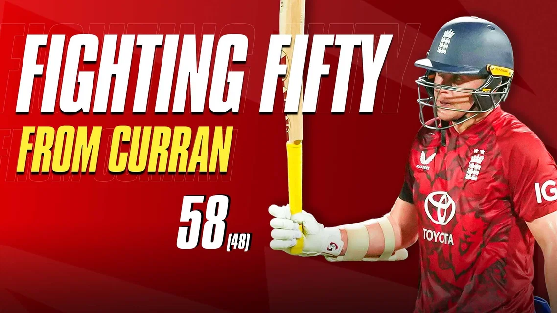 Sam Curran’s gritty 58 kept England alive in 3rd T20I | Highlights