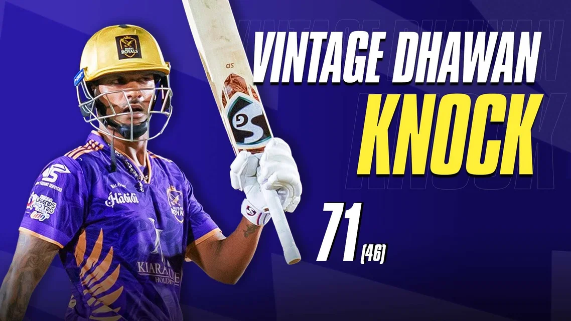 Vintage Shikhar Shines with 71 in the Semi-Final | Highlights