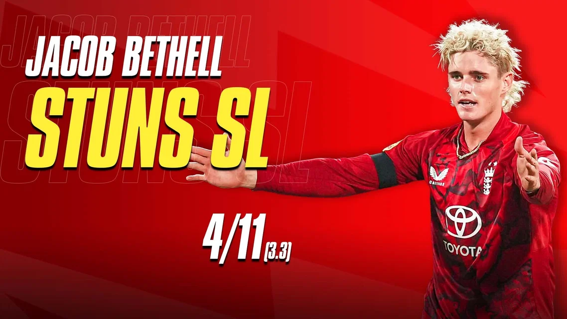 Jacob Bethell’s maiden 4-fer sealed England’s thrilling win against Sri Lanka | Highlights