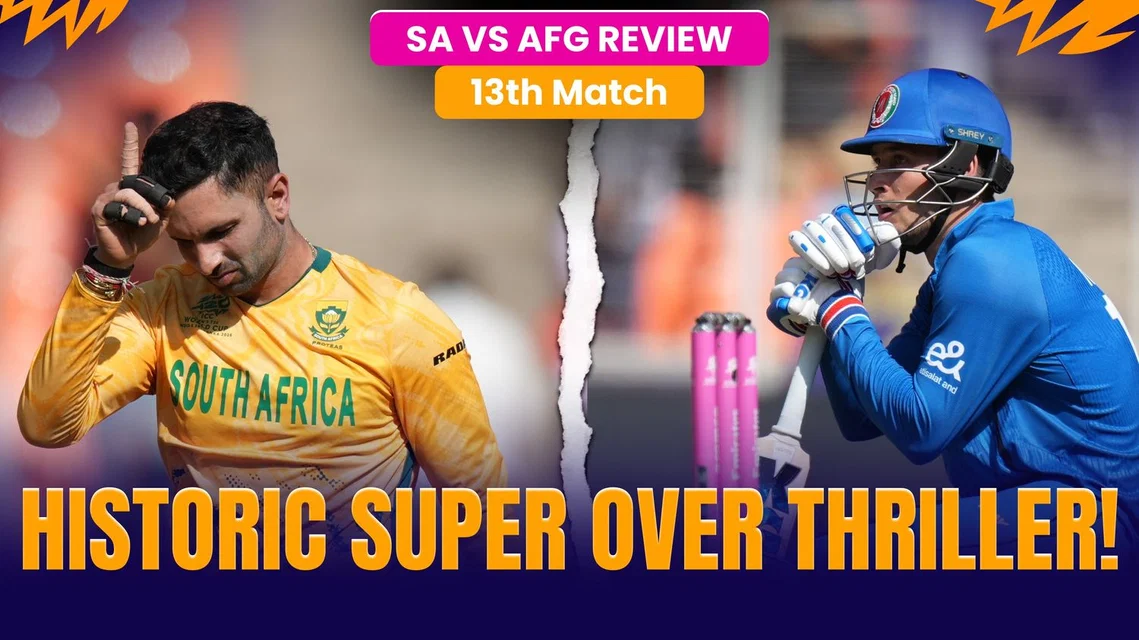 Double Super Over madness! AFG vs SA turns into an all-time classic | Review