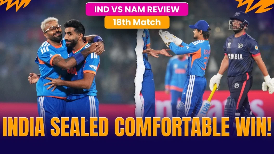 Ruthless India crushes Namibia with a massive victory | Review