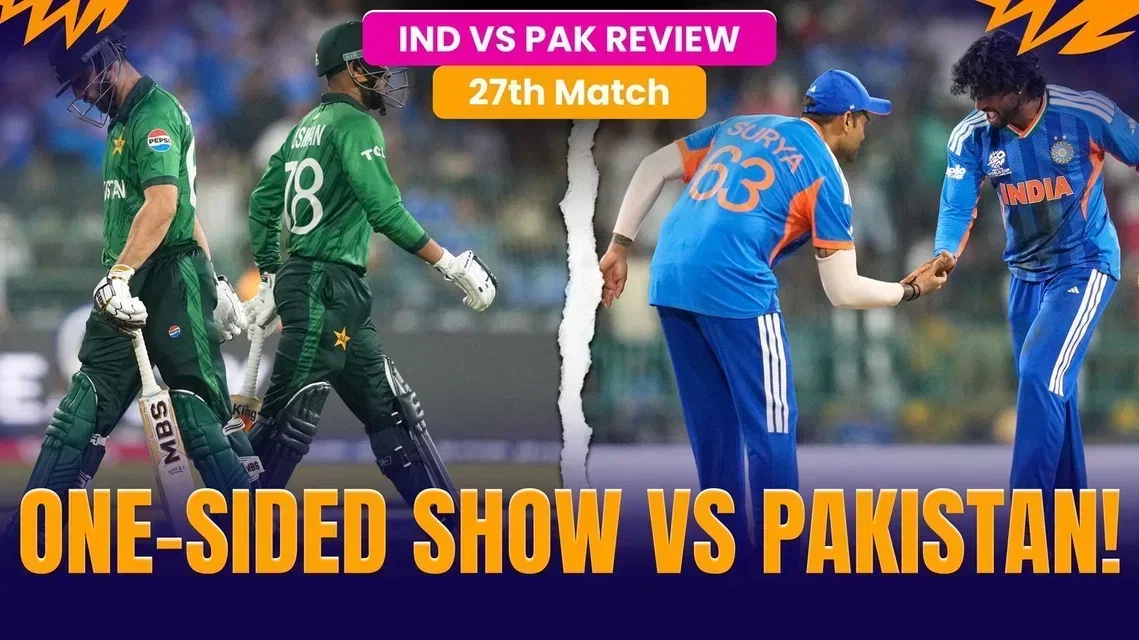 India outplay Pakistan to storm into Super Eights | Match Review