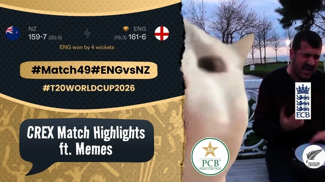 ENG win a thriller vs Kiwis to keep PAK’s hopes alive | Meme Review