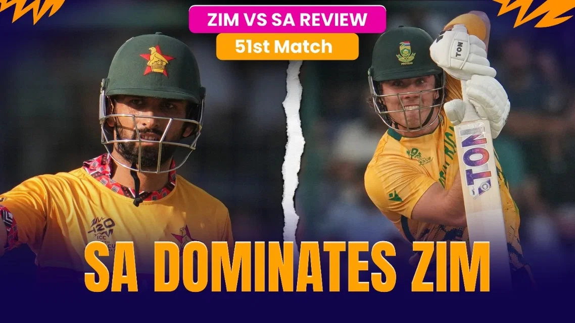 SA beat ZIM to set up their semi-final clash with NZ at Eden Gardens | Review