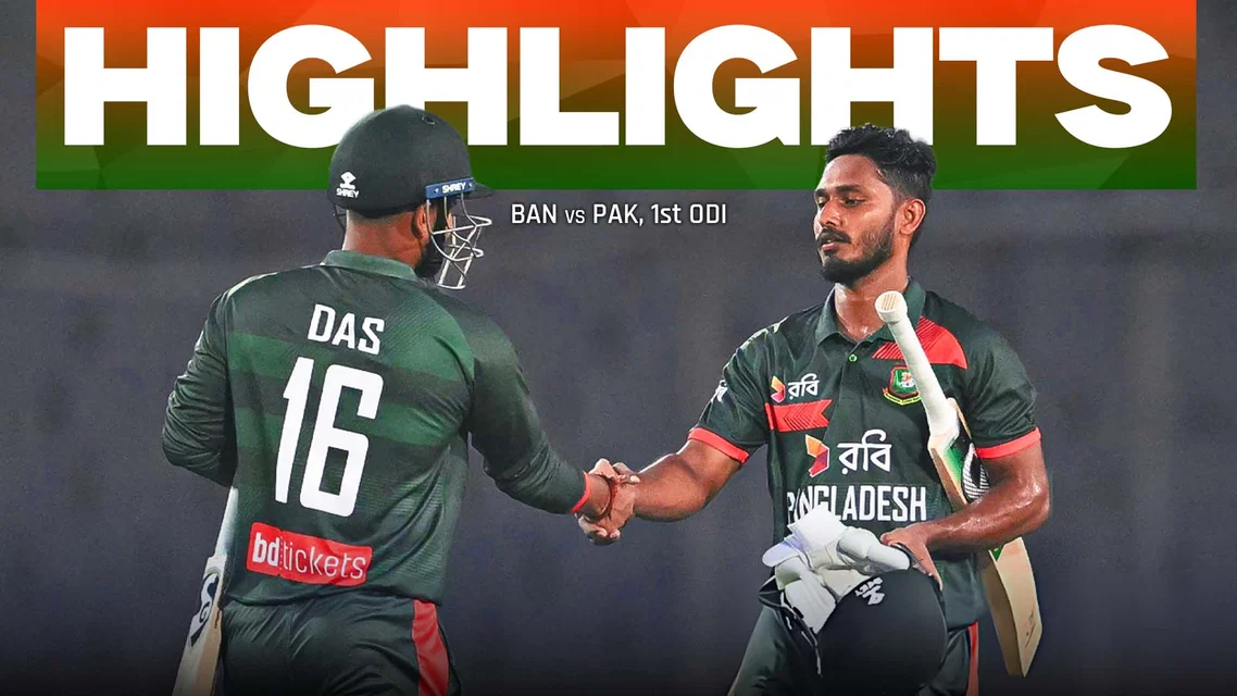 Bangladesh Humiliate Pakistan With Crushing 8-Wicket Win | Highlights 1st ODI