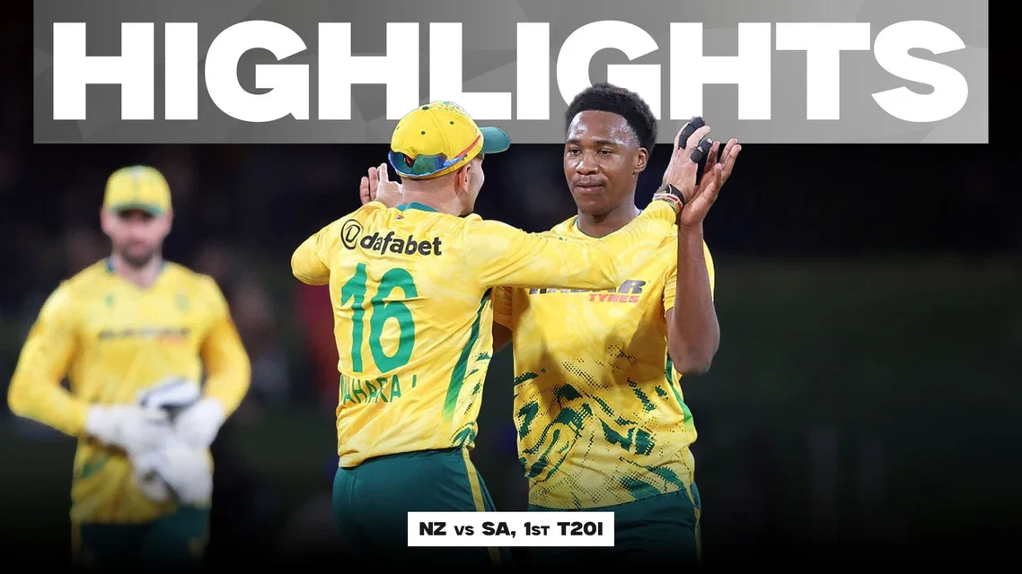 A Young Proteas Team Humble Blackcaps at Their Own Backyard | 1st T20I Highlights
