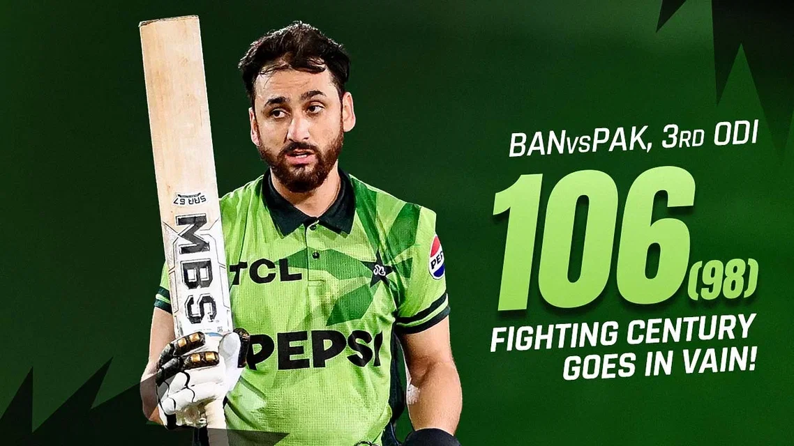 One Man Army: Salman Ali Agha vs. The Entire Bangladesh Bowling Unit | Highlights