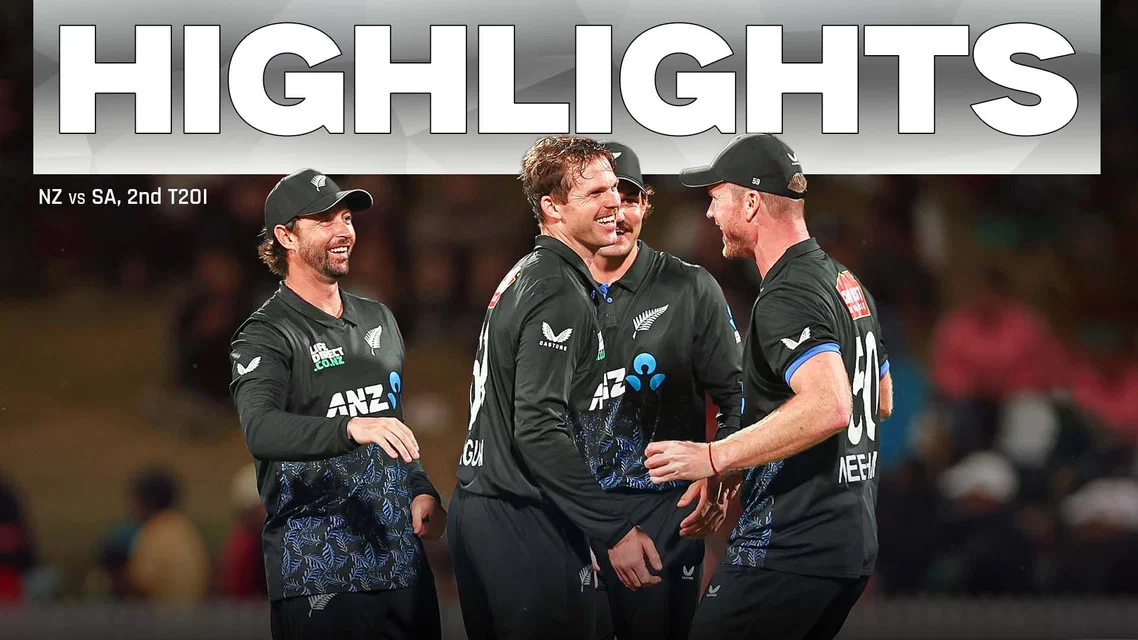 New Zealand turn the tables after first match Setback | 2nd T20I Highlights