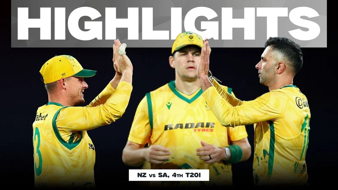 Series Alive! Proteas Stunned Kiwis to Level the Series 2-2 | Full Highlights