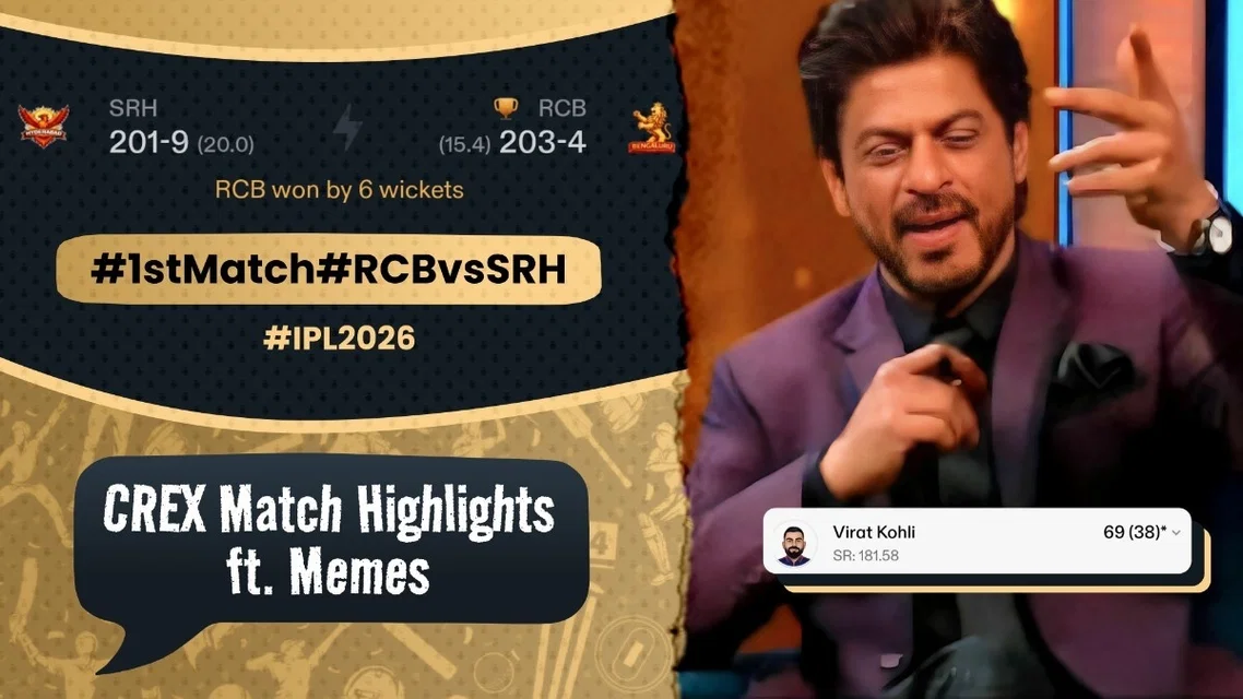 Paddikal, Kohli Tear Apart SRH, Memes Explode | RCB vs SRH Meme Review
