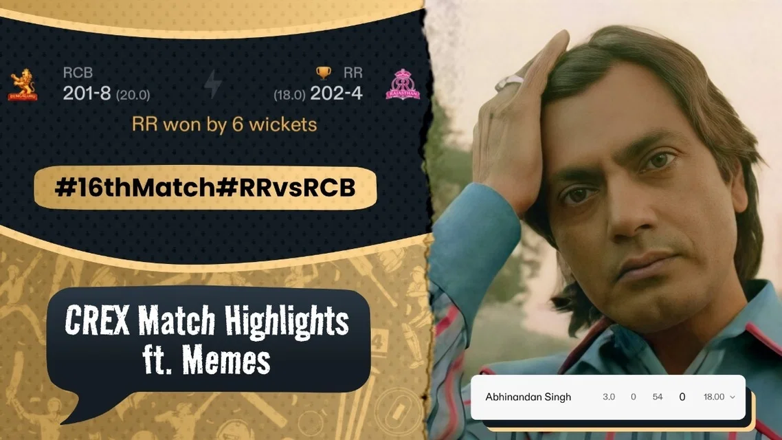 Suryawanshi–Jurel masterclass sees RR home against RCB | Meme Review