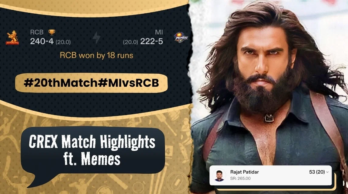 Salt-Patidar run the show at Wankhede as MI lose 3 in a row | Meme review