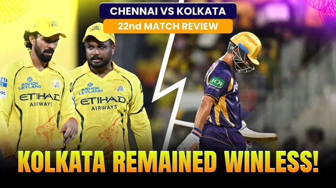 CSK Make It Two in a Row! KKR’s Nightmare Season Continues | Review