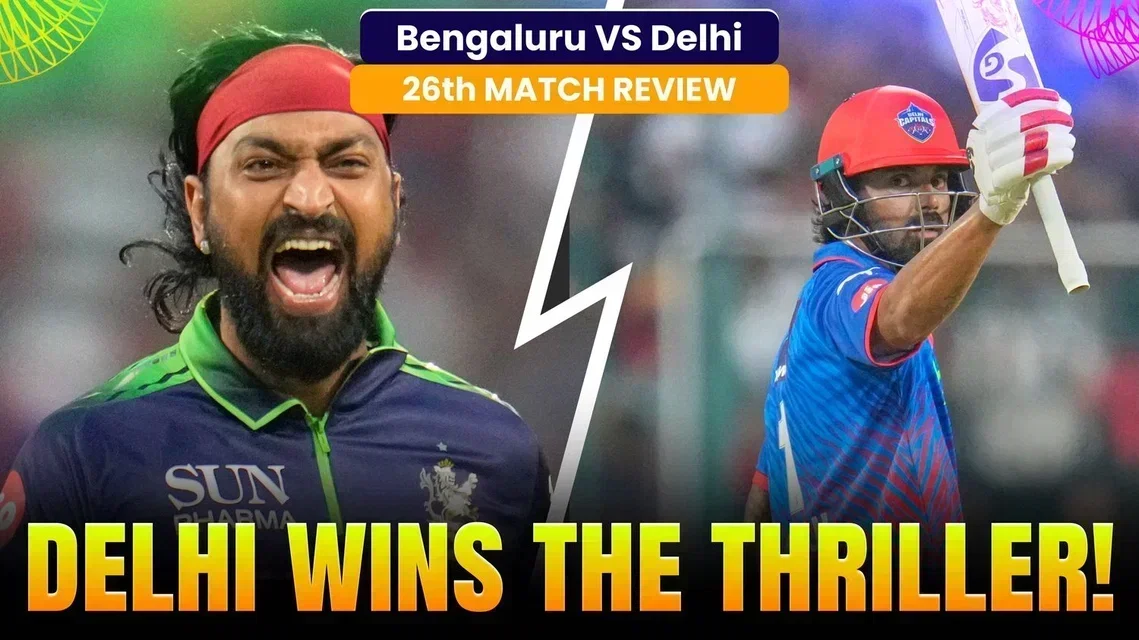 Stubbs, Miller Seal Thriller for DC Against RCB | Match Review