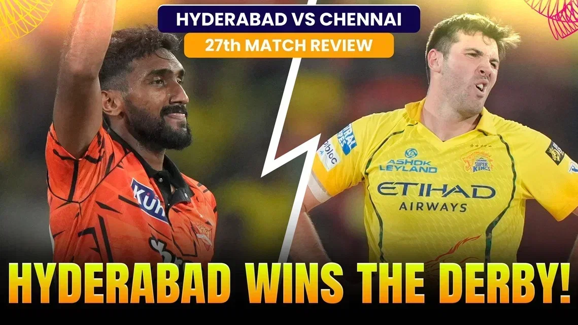 Heartbreak for CSK! Fail to Breach SRH Fortress as Winning Streak Continues | Review