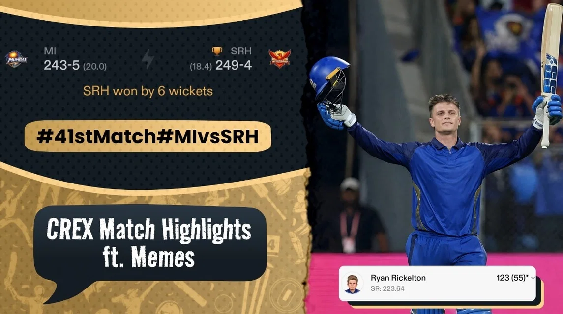 Travis Head & Klaasen turned Wankhede into a silent library | MI vs SRH Meme Review