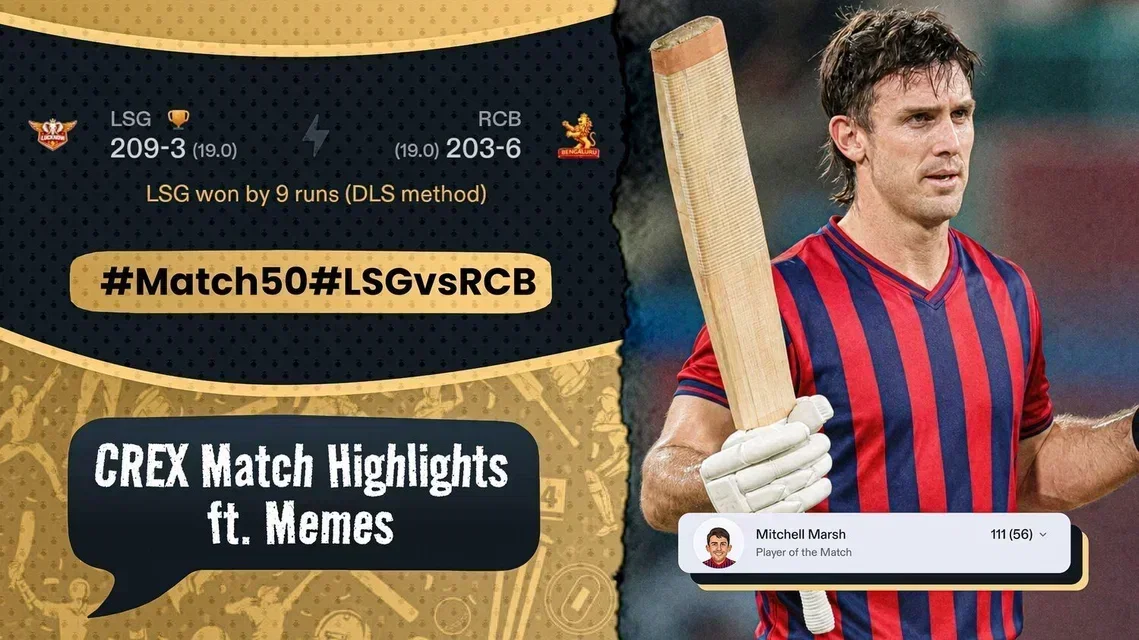 LSG take revenge against RCB at Ekana | LSG vs RCB Meme Review