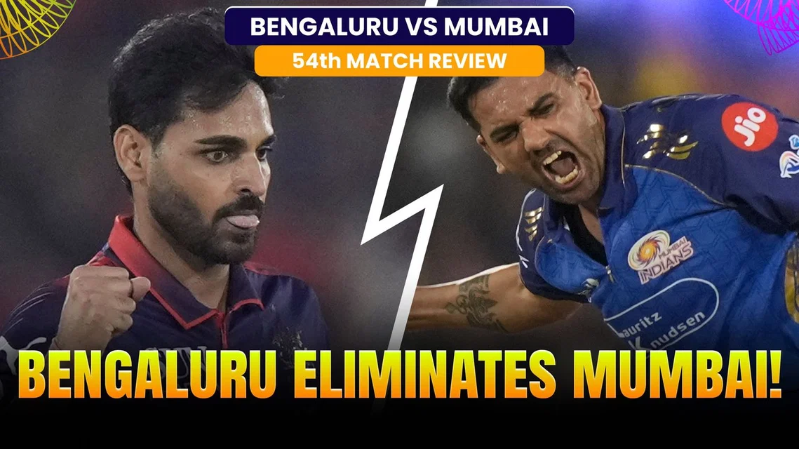 Krunal & Bhuvi star as RCB knock MI out in a last ball thriller | Review