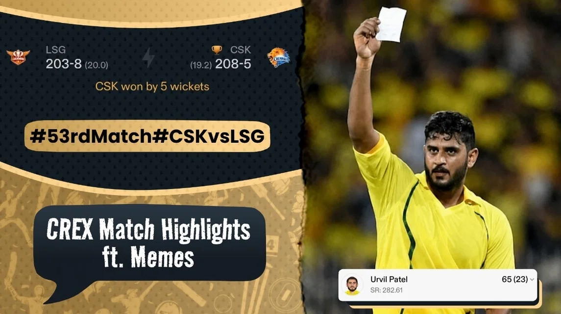 CSK Flip the IPL 2026 story with 3 consecutive wins | CSK vs LSG Meme review