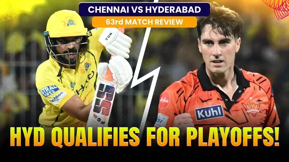 SRH dent CSK’s playoff hopes and book their spot in the playoffs | Review